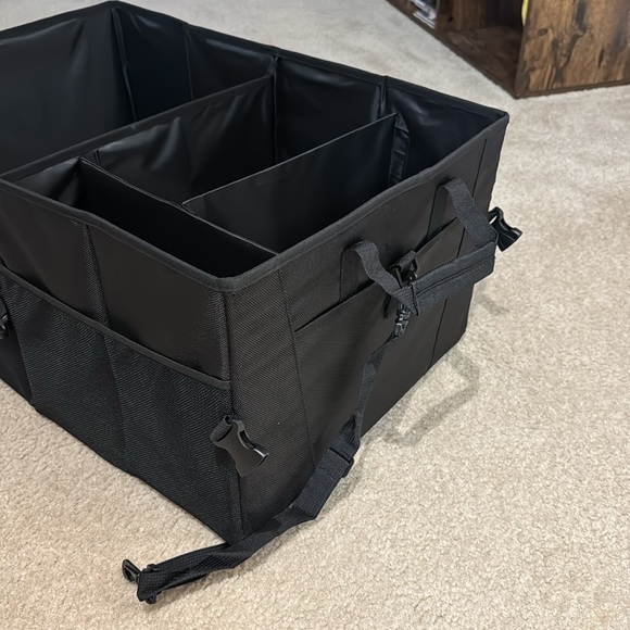 New GOOLOO Car Trunk Organizer - black. - Picture 4 of 7